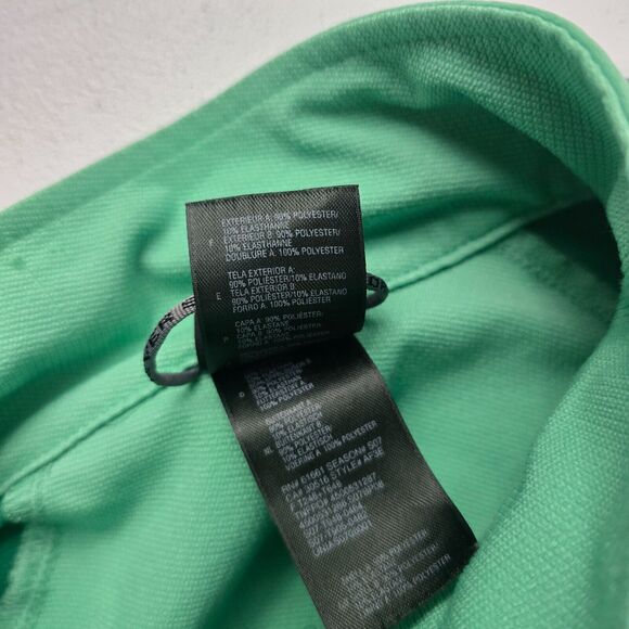 The North Face Apex Softshell Jacket Women’s Large Green Full Zip 4097 - Picture 9 of 10